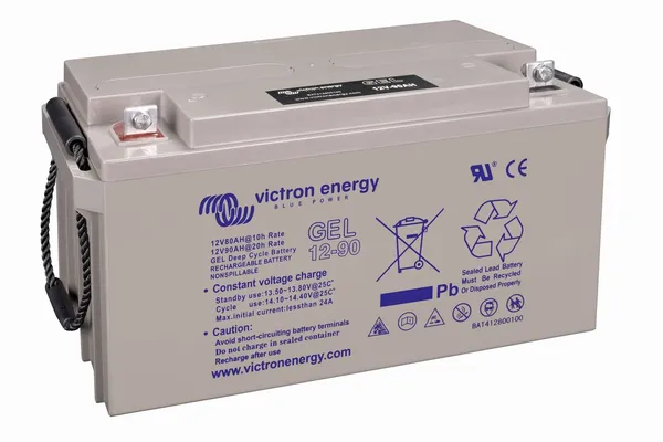 Acumulator Deep Cycle GEL VICTRON ENERGY 12V 90Ah BAT412800104 - imagine 4