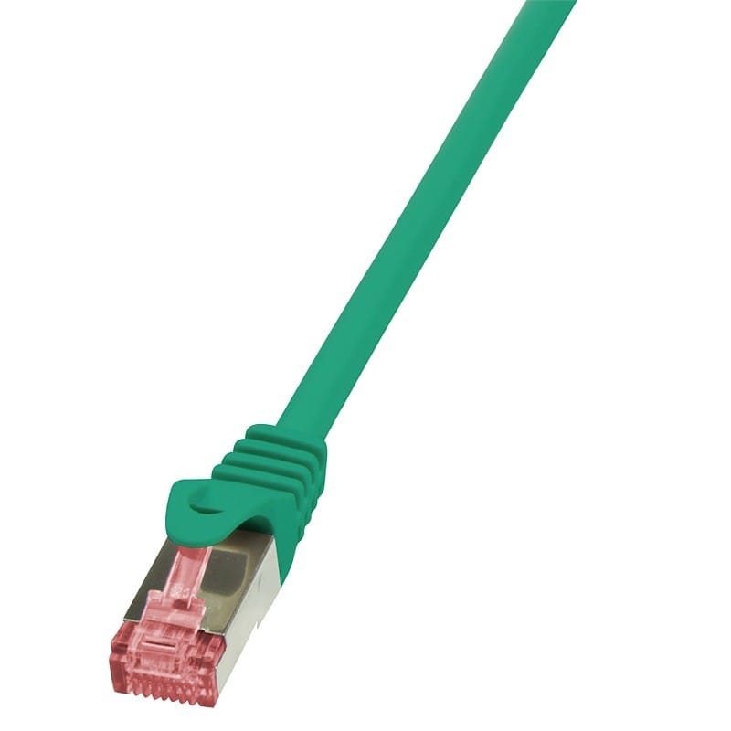 Patch cord LOGILINK CQ2015S S/FTP Cat6 0.25m Verde