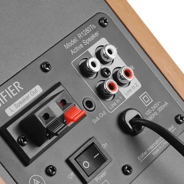 Boxe EDIFIER R1280TS-BR 2.0 42W Maro - imagine 6
