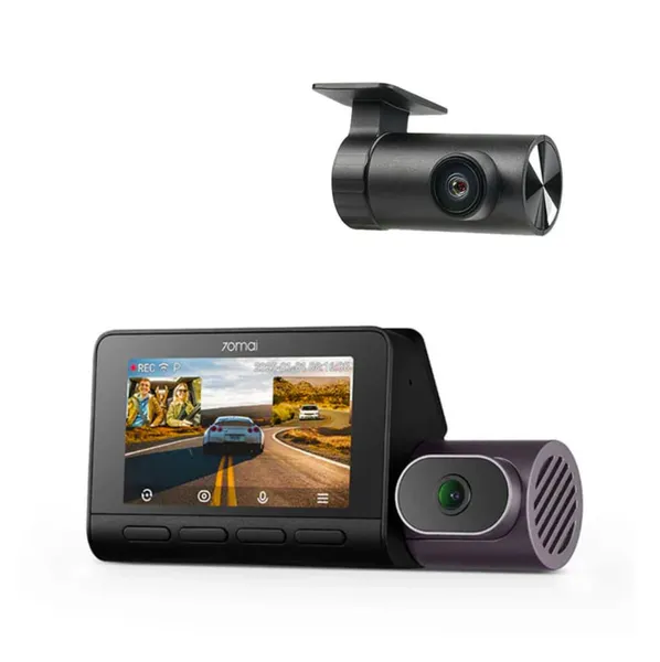 Set Camere Auto 70MAI Dash Cam T800 + RC41 4K GPS HDR ADAS 256G