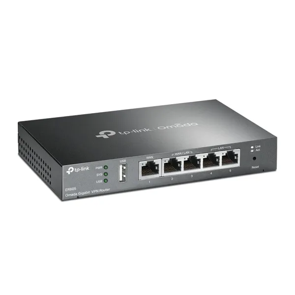 Router TP-LINK ER605 Omada Gigabit VPN V2 - imagine 3