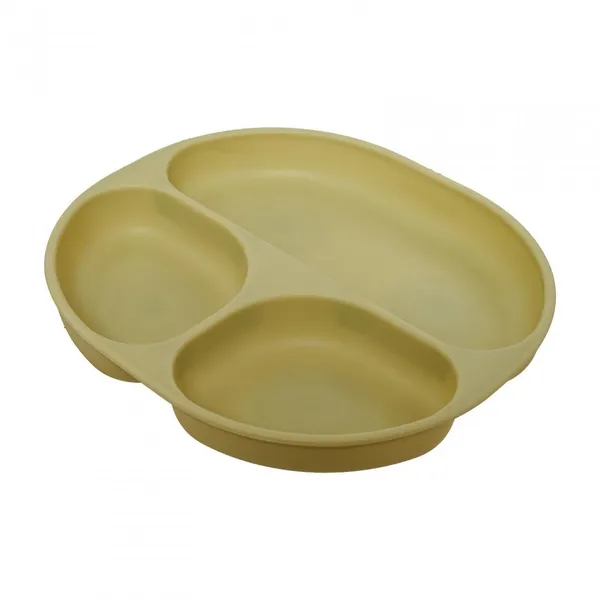 Set diversificare U-GROW Silicon Bol Farfurie Cană Olive - imagine 2