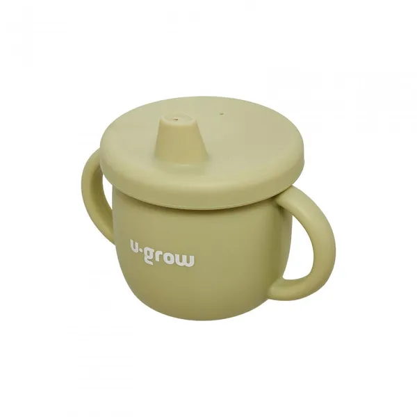 Set diversificare U-GROW Silicon Bol Farfurie Cană Olive - imagine 4