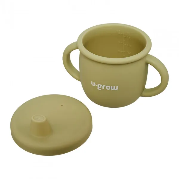 Set diversificare U-GROW Silicon Bol Farfurie Cană Olive - imagine 6