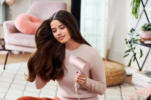 Uscător de Păr PHILIPS BHD321/50 1600W Roz - imagine 6