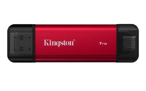 SSD Extern KINGSTON 1TB USB-A USB-C Negru