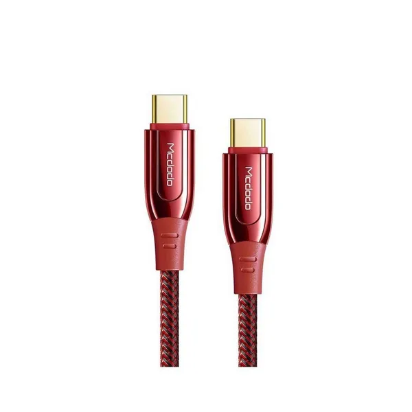 Cablu de Încărcare MCDODO CA-8121 Type-C la Type-C 100W Roșu