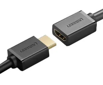 Cablu Adaptor UGREEN HD107 HDMI 4K 1m Negru - imagine 2