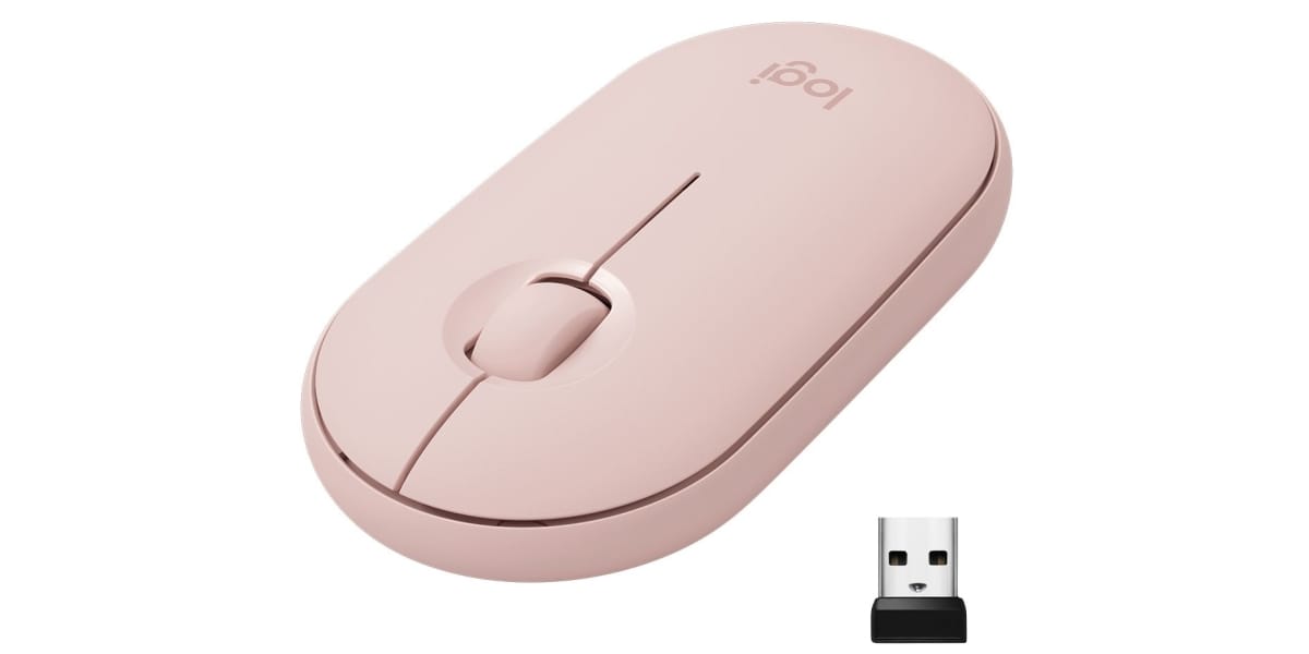 Mouse LOGITECH Pebble M350s Tonal Rose BT