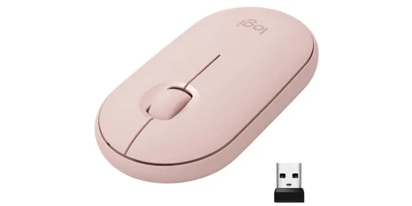 Mouse LOGITECH Pebble M350s Tonal Rose BT