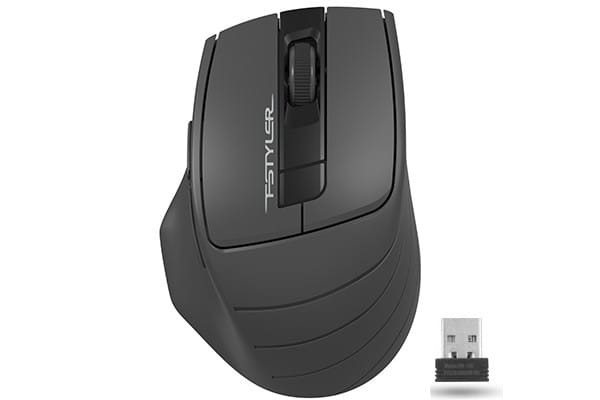 Mouse Gaming A4TECH FG30 Wireless 2000 DPI Negru Gri