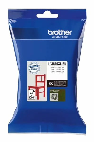 Cartuș Cerneală BROTHER LC3619XLBK Negru XL - imagine 2