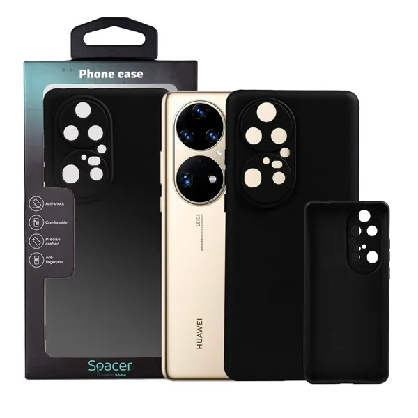 Husă SPACER Huawei P 50 Pro TPU Negru