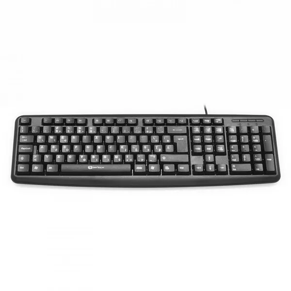 Tastatură SERIOUX 9400 Cu fir Layout RO Neagră - imagine 2