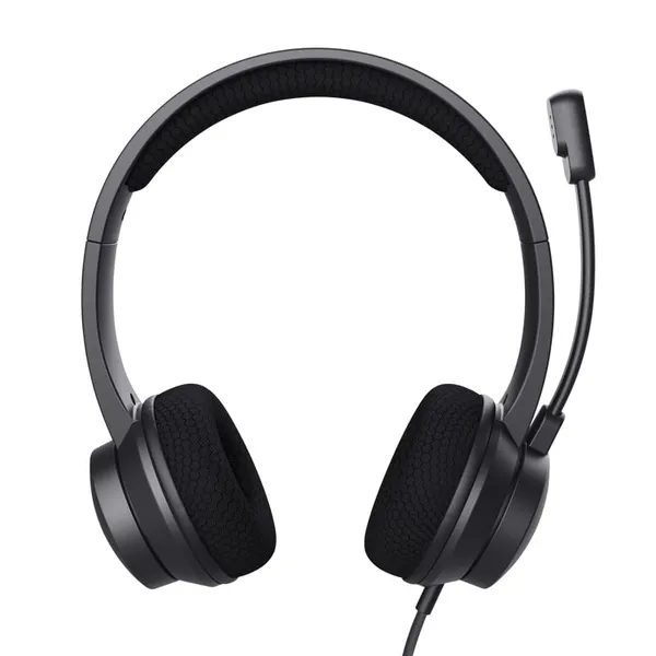 Căști Audio TRUST Ayda USB-ENC Noise Cancelling Negru TR-25089 - imagine 3