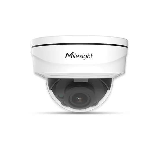 Camera IP MILESIGHT Dome 5 MP IR 50M Lentilă Varifocală Motorizată PoE