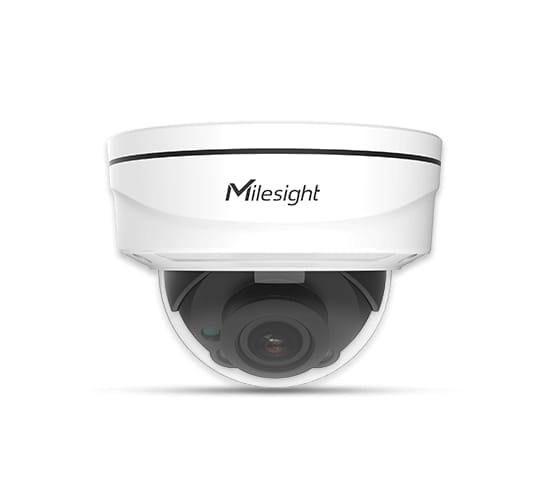 Camera IP MILESIGHT Dome 5 MP IR 50M Lentilă Varifocală Motorizată PoE