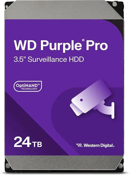 HDD Intern WD 24TB 7200RPM 512MB 3.5 inch SATA WD241PURP