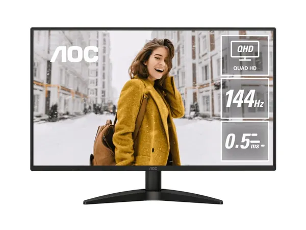 Monitor AOC Q27B36X 27 inch QHD 144Hz IPS Negru