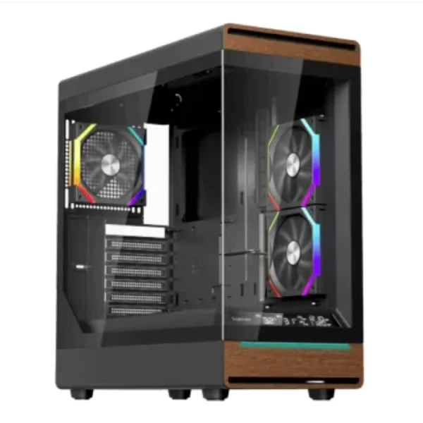 Carcasă PC 1ST PLAYER WD8-BK RGB Mid Tower Negru