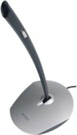 Microfon A4TECH MI-10 Desktop Ajustabil cu Buton On/Off Argintiu