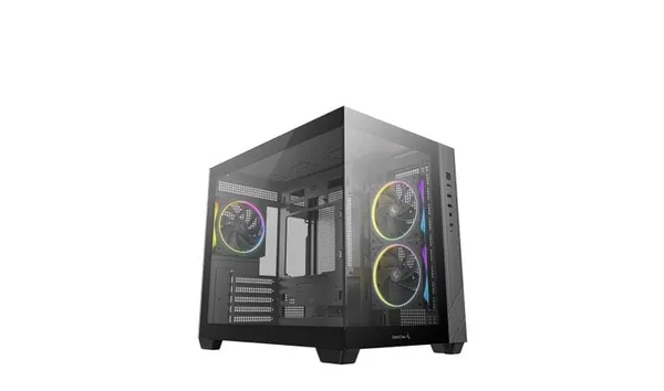 Carcasă PC DEEPCOOL CG330 3F Mid Tower Negru