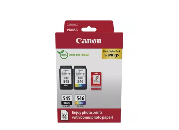 Pachet Cartușe CANON PG-545/CL-546 Value Pack Original