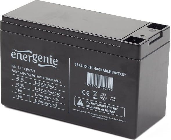 Acumulator UPS GEMBIRD BAT-12V7AH 12V 7Ah Terminal F2