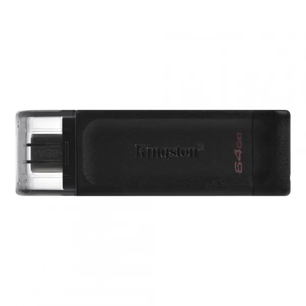 Memorie USB KINGSTON DataTraveler 70 64GB USB 3.2 Negru DT70/64GB