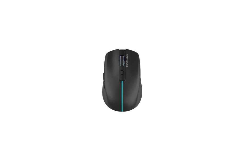 Mouse SERIOUX Flicker 212 Wireless Negru SRXM-FLK212-BK