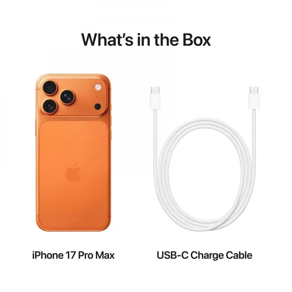 Smartphone APPLE iPhone 17 Pro Max 1TB Cosmic Orange - imagine 5