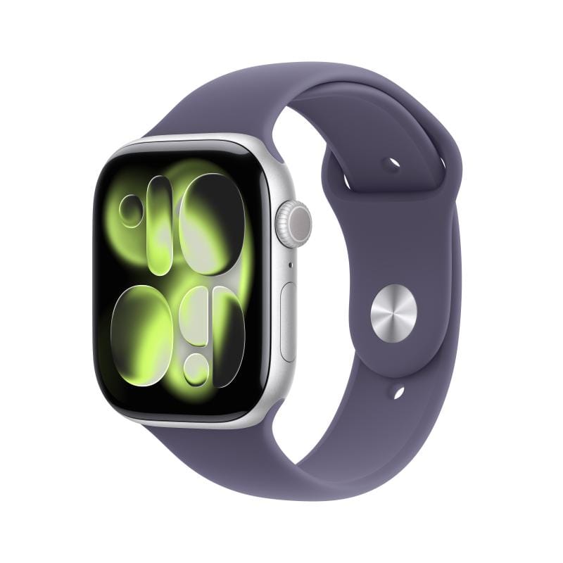 Smartwatch APPLE Watch Series 11 GPS 46mm Silver Aluminium Purple Fog M/L