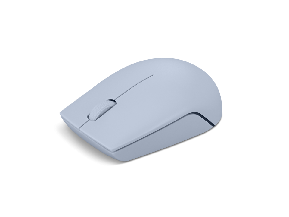 Mouse LENOVO 300 Wireless Compact Frost Blue - imagine 3