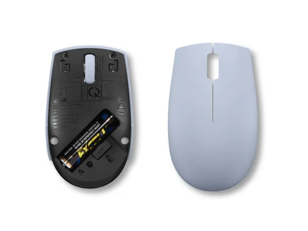 Mouse LENOVO 300 Wireless Compact Frost Blue - imagine 6