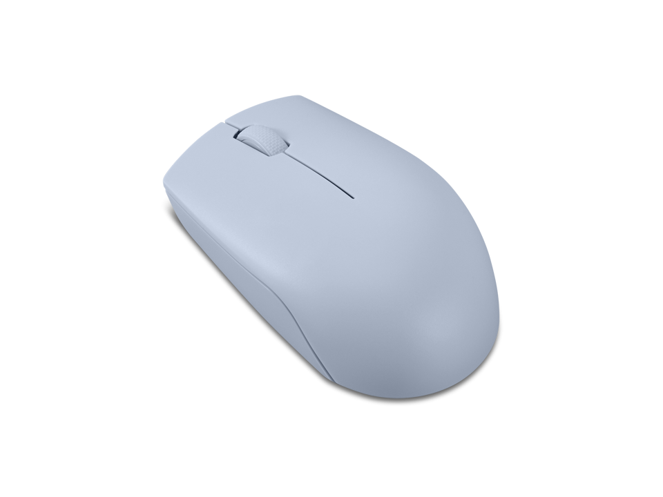 Mouse LENOVO 300 Wireless Compact Frost Blue - imagine 2