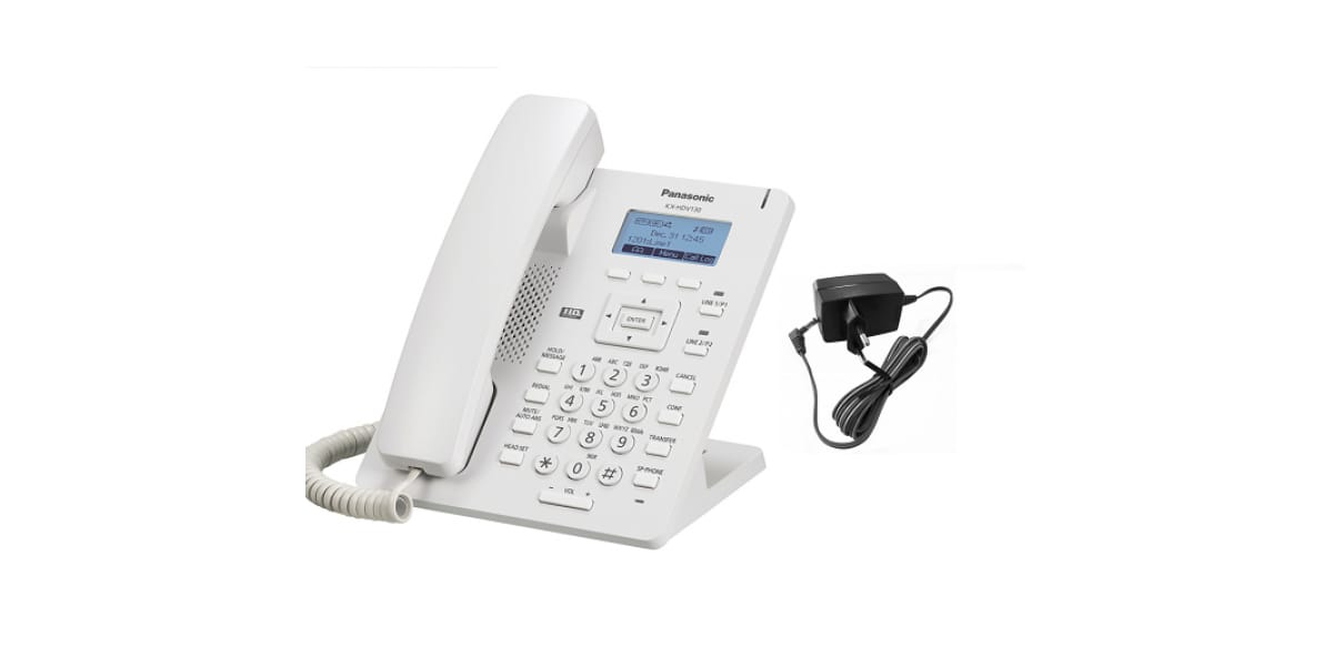 Telefon SIP PANASONIC KX-HDV130X-W Alb