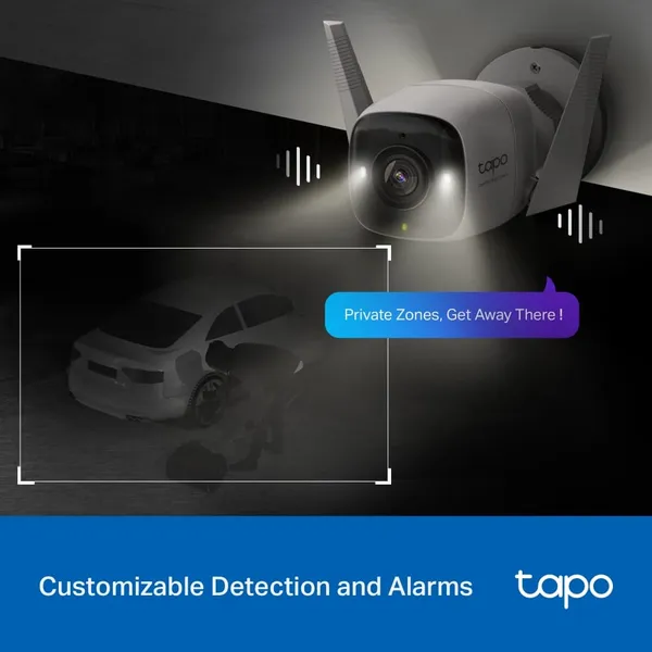 Cameră Supraveghere TP-LINK TAPO C325WB 2K QHD 4MP WiFi IP66 - imagine 7