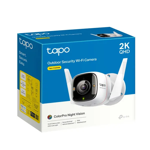Cameră Supraveghere TP-LINK TAPO C325WB 2K QHD 4MP WiFi IP66 - imagine 10