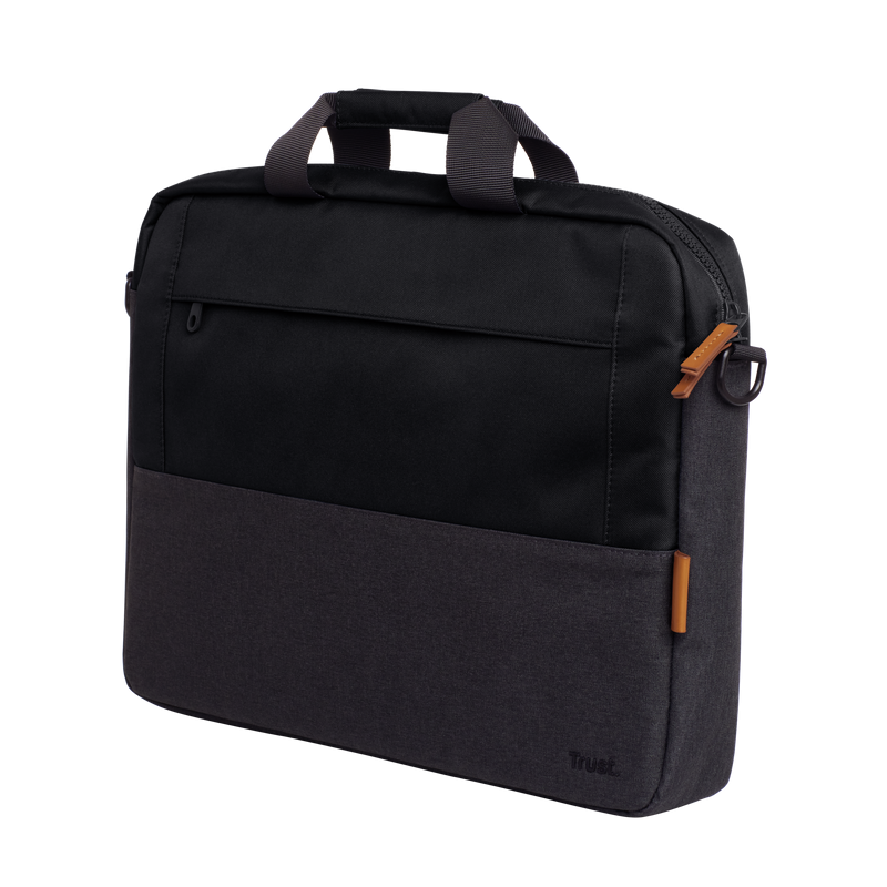 Geantă laptop TRUST Lisboa până la 16 inch 2 compartimente Negru