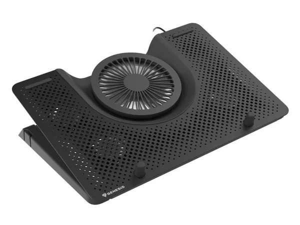 Stand Cooler Notebook GENESIS Oxid 550 17 inch 5 Ventilatoare Negru