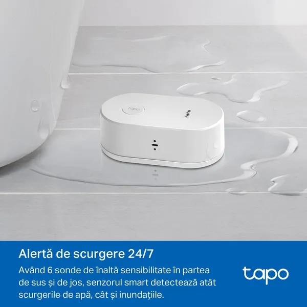 Senzor Smart Scurgeri Apă TP-LINK TAPO T300 Wireless - imagine 3
