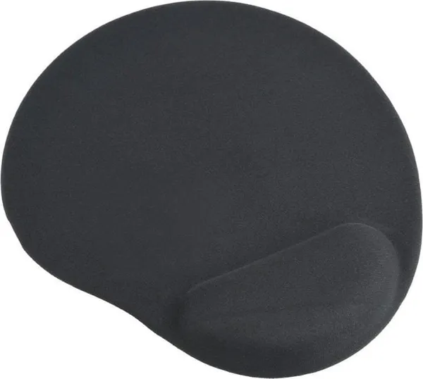 Mousepad GEMBIRD Gaming MP-GEL-BK Cauciuc Gel Negru - imagine 2