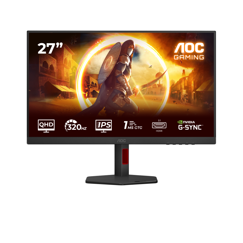 Monitor AOC Q27G4SRU 27 inch QHD 320Hz Fast IPS