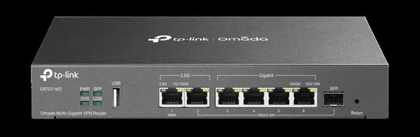 Router TP-LINK ER707-M2 Multi-Gigabit VPN Negru - imagine 4