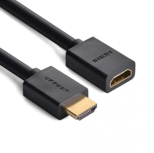 Cablu Video HDMI UGREEN HD107 4K 60Hz 3m Negru - imagine 2