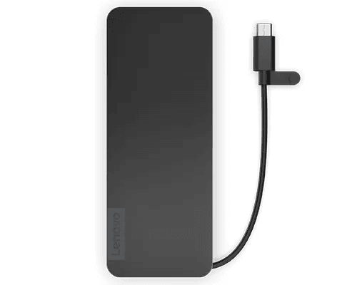 Docking Station LENOVO USB-C Slim Travel Dock Negru