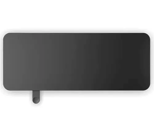 Docking Station LENOVO USB-C Slim Travel Dock Negru 4X11N40212 - imagine 3
