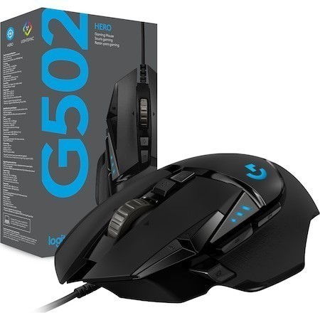 Mouse Gaming LOGITECH G502 Hero Negru 910-005470 - imagine 2