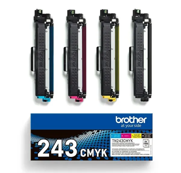 Set Tonere BROTHER TN243CMYK Original CMYK - imagine 2