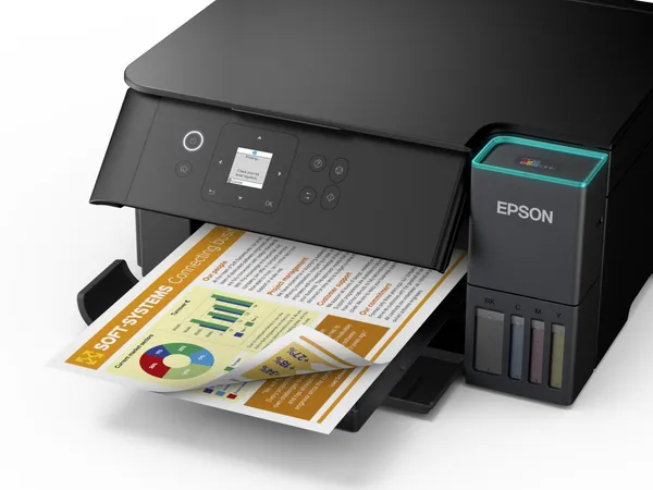 Multifuncțional EPSON EcoTank L4360 A4 Color CISS - imagine 3